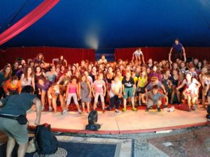 Gruppa di ragazzi agli Eventi e Raduni circensi in Italia e all'estero