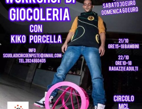 WORKSHOP DI GIOCOLERIA 🎉 21-22 ottobre 2023